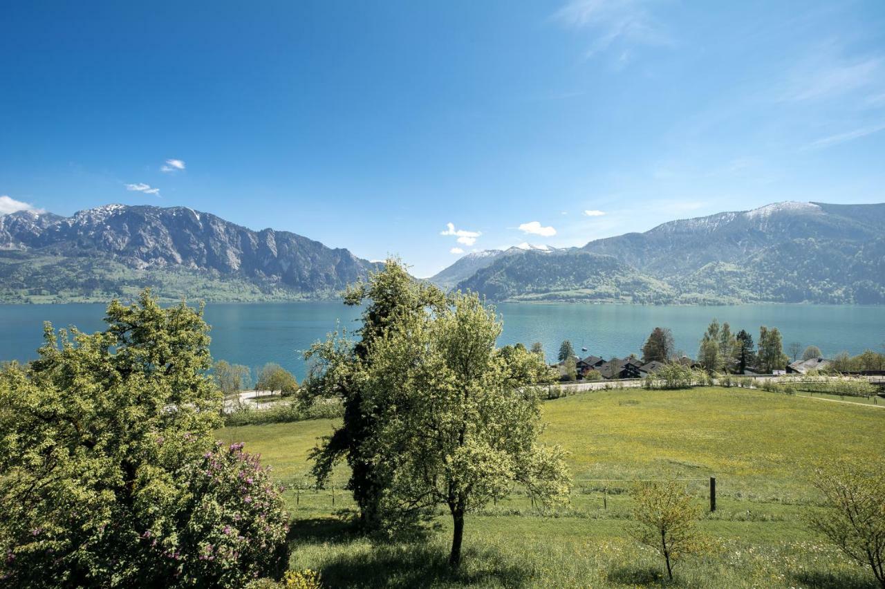 Exklusiv Apartment Scheichl Unterach am Attersee Eksteriør bilde